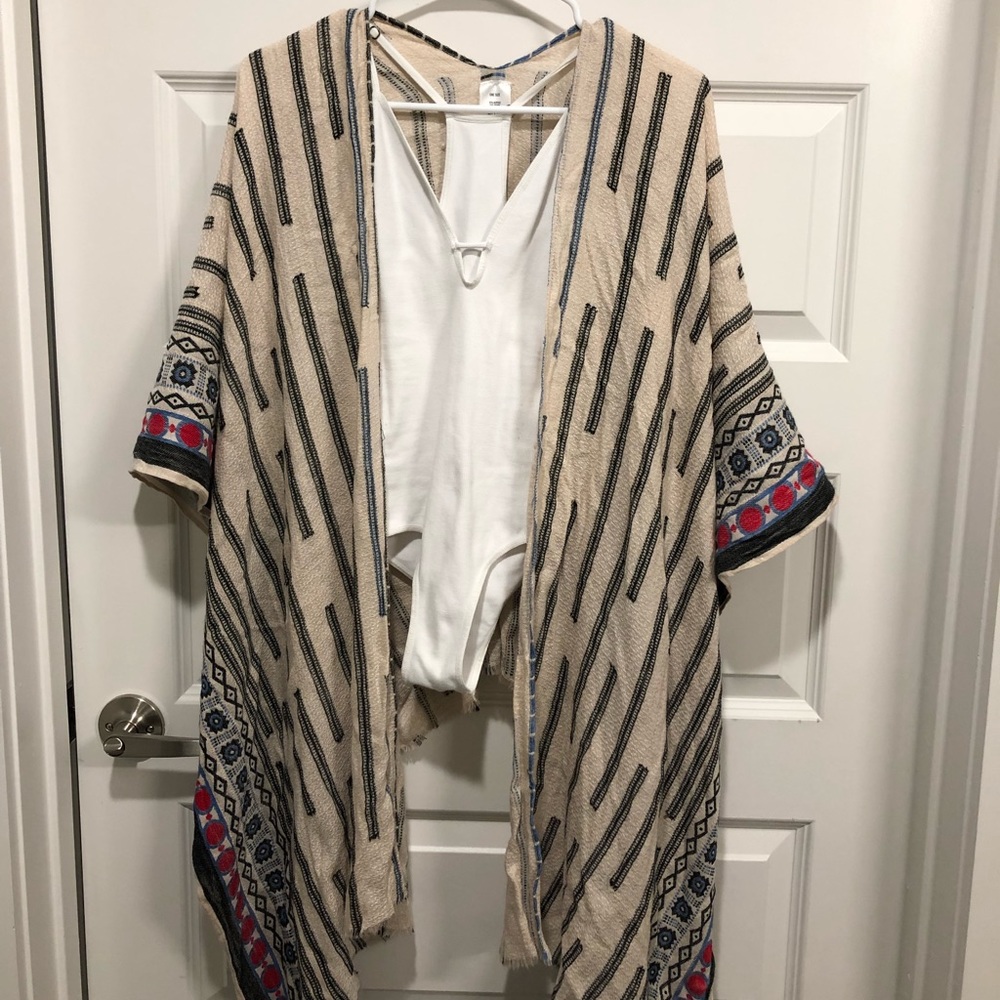 Kimono with Native design